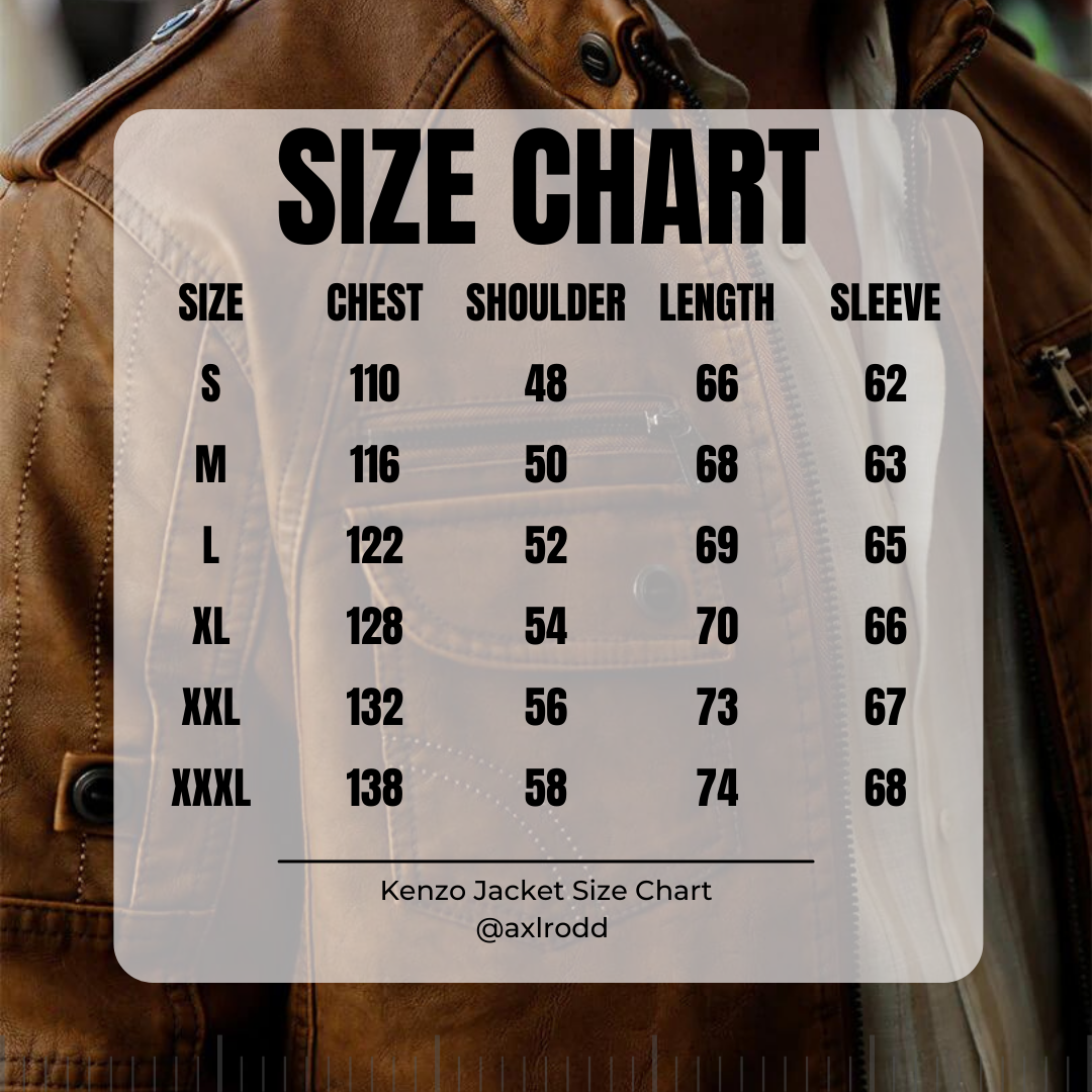 Kenzo us size chart best sale